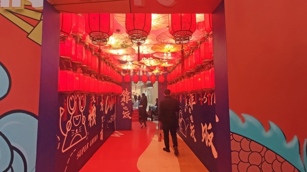 和諧廣場(chǎng)春節國潮美陳